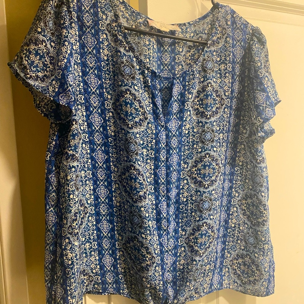 Pretty Blue Top
